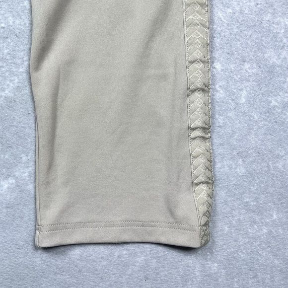 Vintage Nike Pants Women’s Size Medium Beige Cropped Capri Casual Swoosh Pull On - Picture 5 of 15
